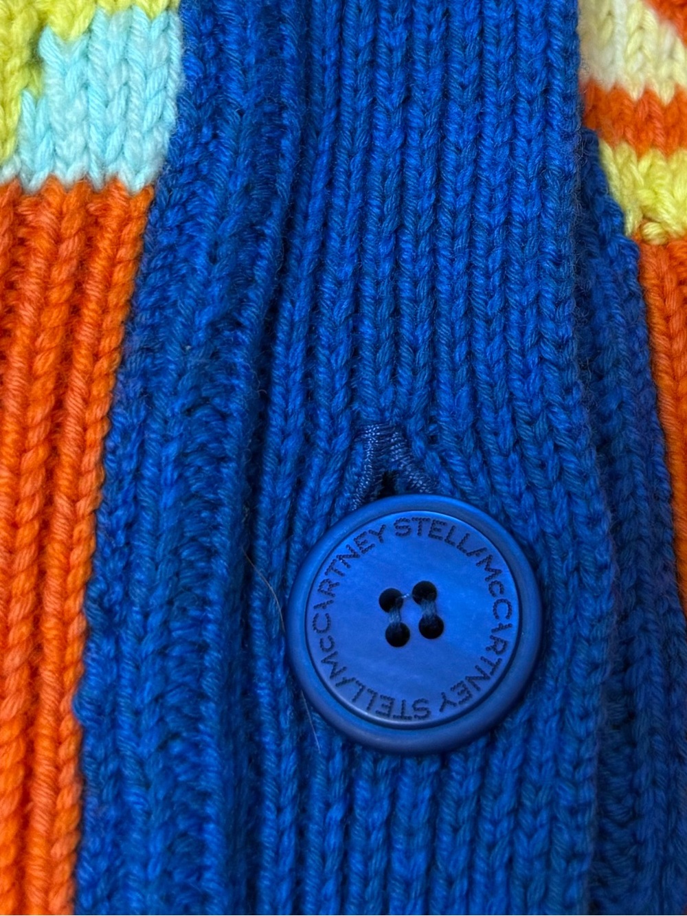 NWOT STELLA MCCARTNEY The Beatles Get Back Cropped Intarsia Cardigan $1,395 M - Picture 11 of 11